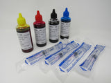 Zelan Premier Printer Refill Ink Lot of 4 Multicolored 100-oz 5-ml Each QB T2730 -- New