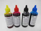 Zelan Premier Printer Refill Ink Lot of 4 Multicolored 100-oz 5-ml Each QB T2730 -- New