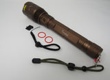 Tongtai Rechargeable LED Flashlight 12.5in L 5 Modes Waterproof GK-P726 -- New