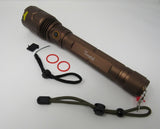 Tongtai Rechargeable LED Flashlight 12.5in L 5 Modes Waterproof GK-P726 -- New