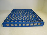 Interstate Brands Corp Shallow Crate 24.5in x 21in x 3in Blue RP2125 -- Used