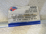 Carquest Brake Line 1/4-in x 60-in US Thread Standard Flare 460 Steel -- New