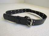 Designer Belt 29in L Black Unisex Adult Size Medium -- New