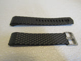 Designer Watch Band 8in L Black Male Adult -- New