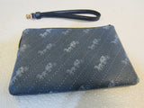 Coach Mini Wallet 6in x 4in Blue Female -- Used