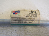 Carquest Brake Line 3/8-in x 12-in US Thread Standard Flare 612 Steel -- New