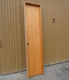 Interior Door 80-in x 18-in Wood Veneer with Frame