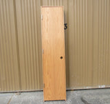 Interior Door 80-in x 18-in Wood Veneer with Frame