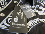 Daupanzees Western Dress Shirt Black/White Stitching Male Size M -- New