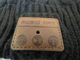Asiilovi Music Hat Beanie Bluetooth Black Unisex -- New