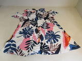 Bluetime Shirt Blouse Top Female Size 2XL Multi-Color Floral -- New