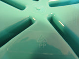 Standard Pet Slow Feeder Bowl 8in Teal Blue Made with Food Safe Plastics -- Used