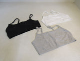 Fruit of the Loom Sport Bras Set of 3 Strappy Multicolored Female Size one size -- New