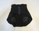 Designer Shapewear Corset Black Nylon Spandex Female Size S -- New