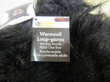 Way To Celebrate Werewolf Mask Black Moving Mouth Adult One Size Furry 5039169 -- New