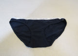 Tommy Hilfiger Brief Navy Bikini Cut Cotton Spandex Female Size L -- New