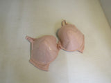 Smart Sexy Bra Pink Padded Underwire Nylon Spandex Female Size 38DDD -- Used