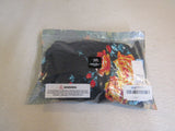Cupshe Swimsuit One Piece Black/Multicolored Flowers Nylon Female Size M -- New