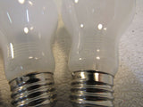 Sylvania GE Lot of 5 LED Halogen Bulbs 5W 43W White -- Used
