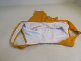 Designer One-Piece Swimsuit Mustard Female Size L -- New