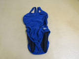 Speedo Swimsuit One Piece Super Pro Blue Polyester Female Kids 12-14 -- New
