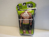 Adidas Boxer Briefs 2 Pack Black Gray Aeroready Polyester Spandex Male Size XL -- New