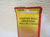 Start Starter Bolt Universal M10-1.50 x 100-mm 72218 -- New