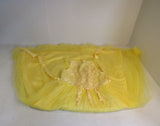 Designer Dress Yellow Polyester Vicose Female Adult -- Used