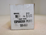 Dorman 1-7/32-in Cup Type Expansion Plugs Lot of 10 555-022 -- New