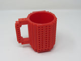 Standard Build On Brick Mug For Lego Red -- Used