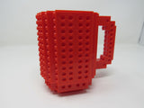 Standard Build On Brick Mug For Lego Red -- Used