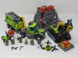 Lego City Volcano Exploration Base 60124 -- Used
