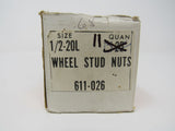 Dorman 1/2-20L Wheel Stud Nuts 13/16-in Hex Lot of 11 611-026 -- New