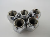 Dorman 7/16-20-in Wheel Nut Chrome Acorn Lot of 5 611-097 -- New