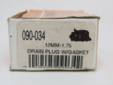 Dorman 12-mm-1.75 Drain Plug with Gasket 090-034 -- New