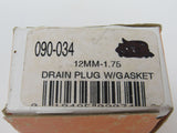 Dorman 12-mm-1.75 Drain Plug with Gasket 090-034 -- New