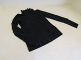 Lululemon Athletic Zip Up Sweatshirt Black Luon Female Size 6 -- Used