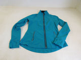 Lululemon Athletic Zip Up Sweatshirt Teal/Black Luon Female Size 8 -- Used