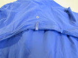 Lululemon Athletic Zip Up Sweatshirt Periwinkle Blue Luon Female Size 8 -- Used