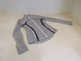 Lululemon Athletic Zip Up Sweatshirt Gray Luon Female Size 8 -- Used