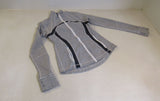 Lululemon Athletic Zip Up Sweatshirt Gray Luon Female Size 8 -- Used