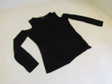INC Shirt Black Open Shoulder Female Size M -- Used