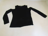 INC Shirt Black Open Shoulder Female Size M -- Used