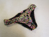 Victoria Secret Swim Bikini Bottoms Nylon Elastane Female Size S Multi-Color -- Used