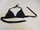 Victoria Secret Swim Suit Top Black Ties Size S Nylon Elastane Female Size S -- Used