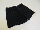 Massimo Denim High-Rise Short Black Cotton Spandex Female Size 8 -- Used