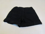 Massimo Denim High-Rise Short Black Cotton Spandex Female Size 8 -- Used