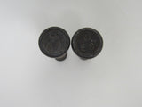 Standard Lot of 2 Wheel Studs Serrated -- New