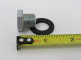 Standard 14-mm Drain Plug with Gasket -- New