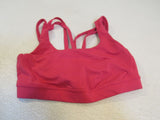 Lululemon Athletic Sports Bra Rose Red Racerback Luon Female Size 8 -- Used